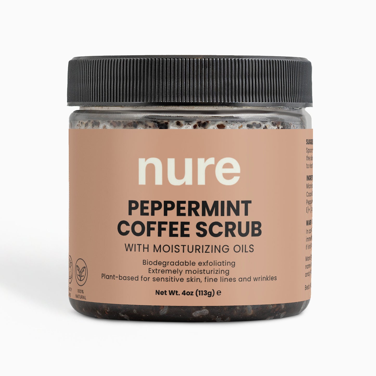 Peppermint Coffee Scrub