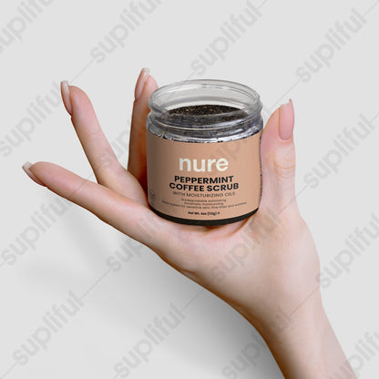 Peppermint Coffee Scrub