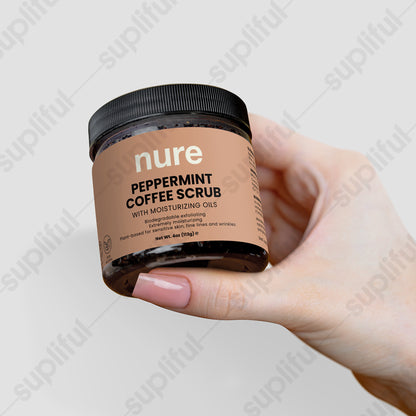 Peppermint Coffee Scrub